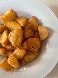 Fried Fluffy Potato Wedges