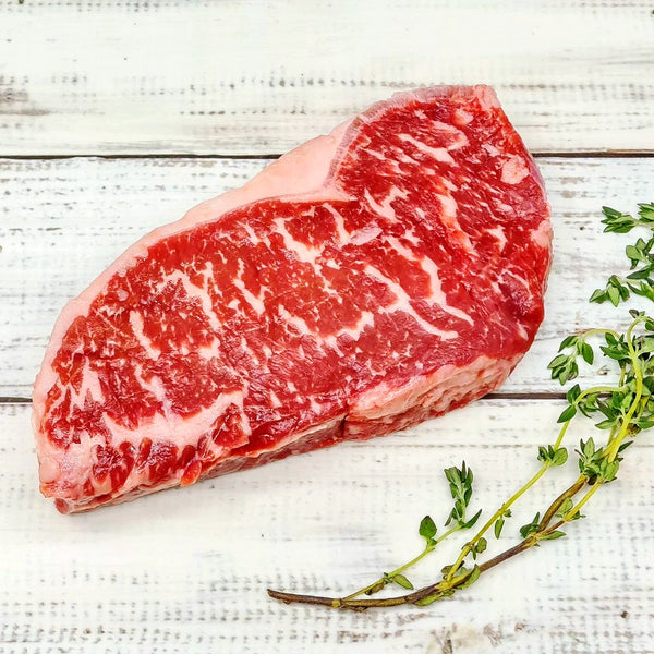 Australian Wagyu Striploin Beef MB4-5 Steak Cut offer by Meat United