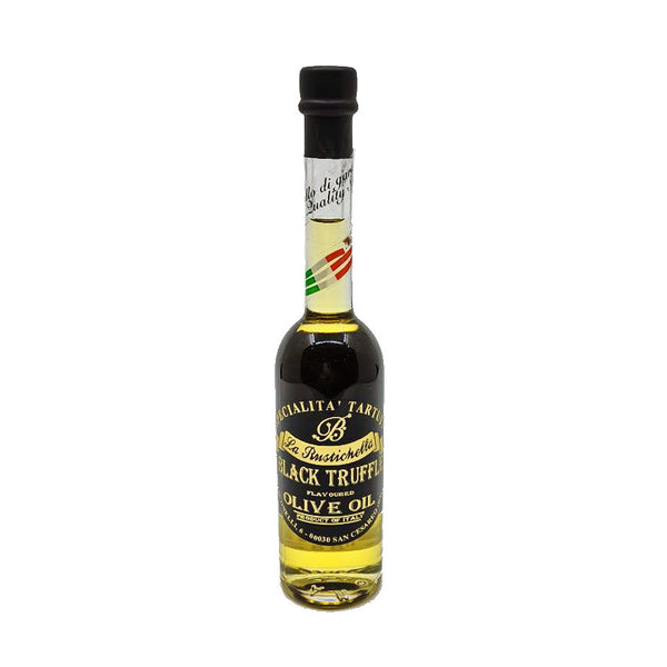 La Rustichella Black Truffle Flavoured Olive Oil available at Meat United