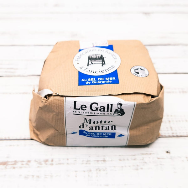 gourmet sea salt butter from Le Gall