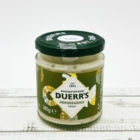 Duerr's Horseradish Sauce purchasable at Meat United