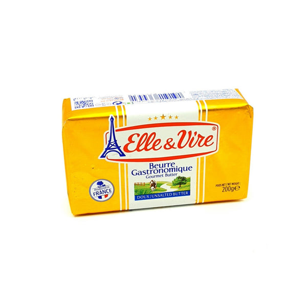 Elle and Vire Unsalted Gourmet Butter available at Meat United