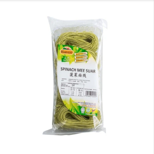 Natural Organic Spinach Mee Suar thin noodle