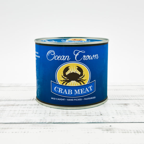 Ocean Crown Crab Meat Lump Can Purchasable at Meat United