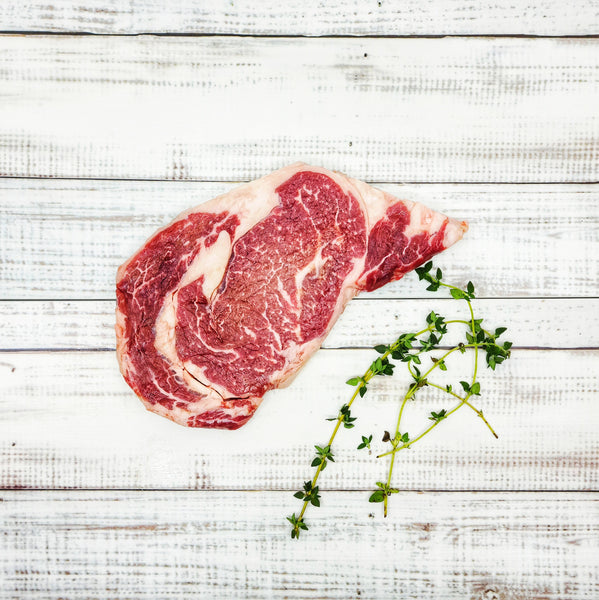Tender, juicy and flavourful USDA Prime Ribeye Beef Steak selling at Meat United