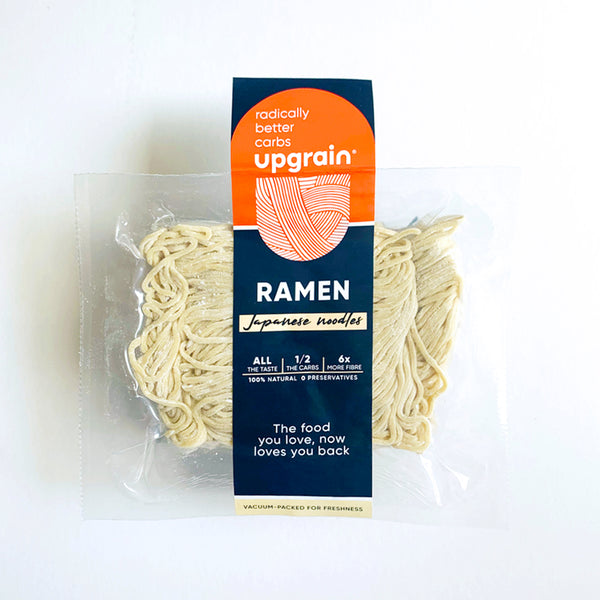 natural ingredient ramen with half the carbs