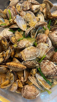 Asari Clams With Shell On
