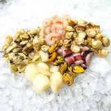 Seafood Mix of Scallops, Prawns, Mussels & Clams (500g)