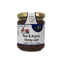 Sweet and tangy spread made in Italy using the finest ingredients including sweet pears and mild acacia honey.